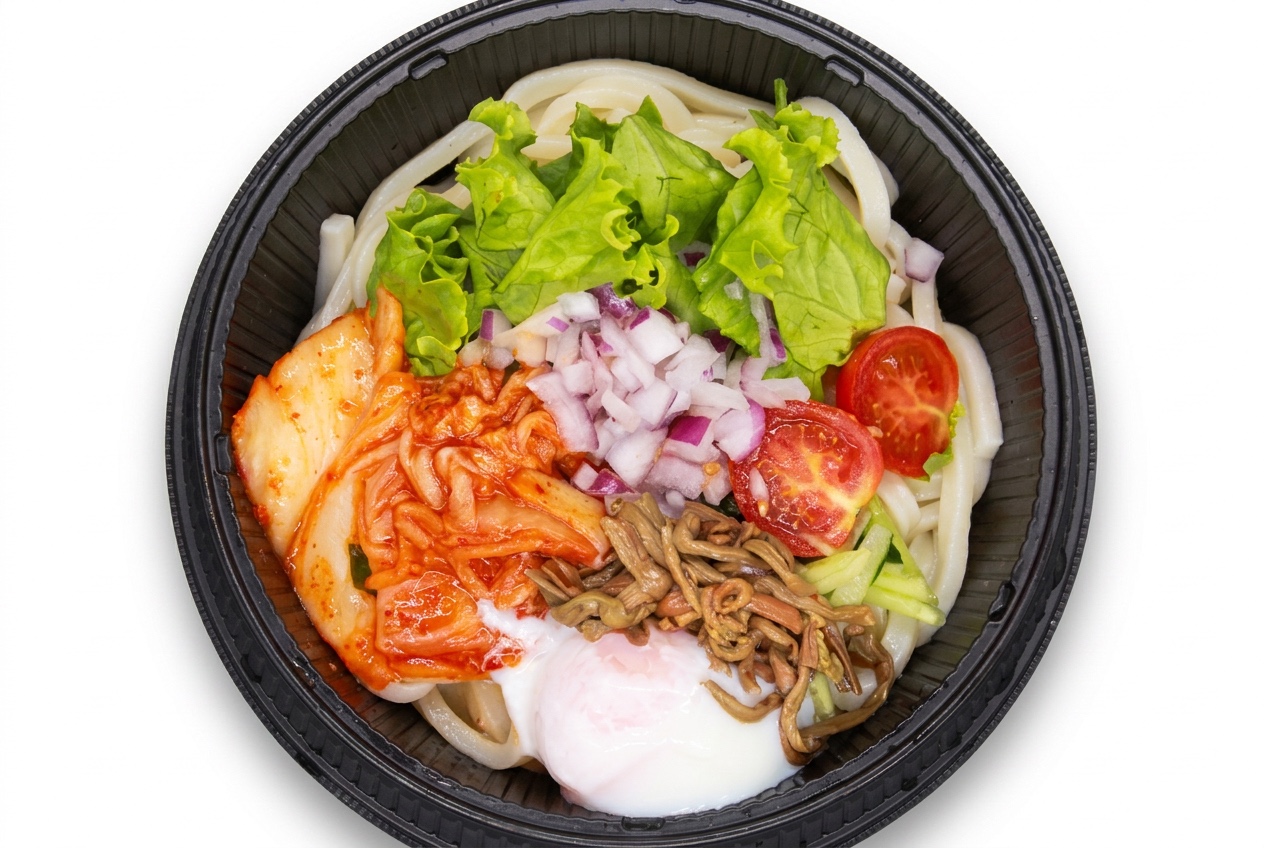 【冷】冷麺風冷やしうどん