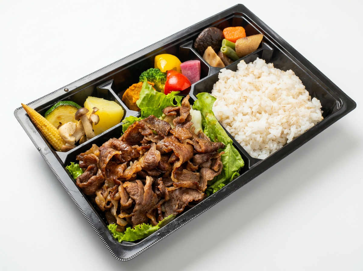和牛すき煮のヘルシー弁当