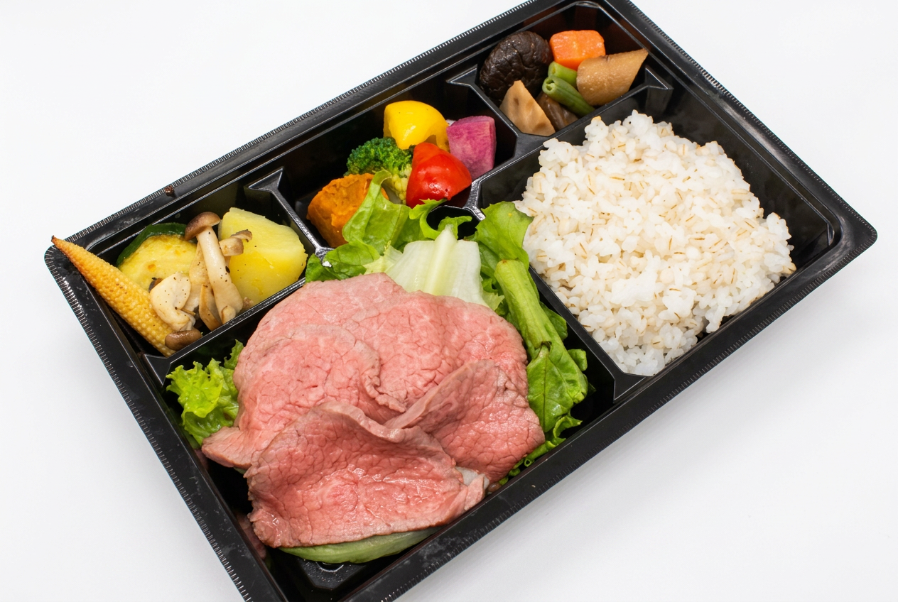 和牛ローストビーフのヘルシー弁当