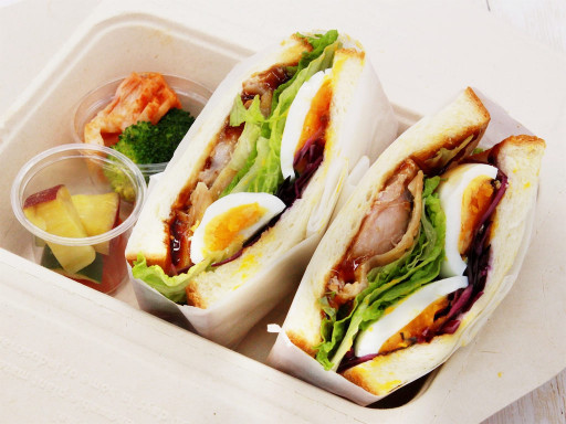 テリチキ＆玉子サンド