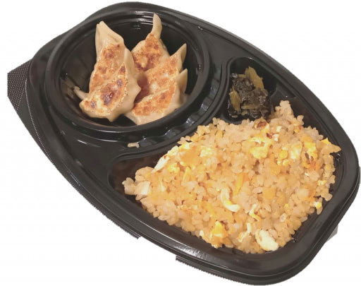【チャーハン風！豚骨飯】餃子セット