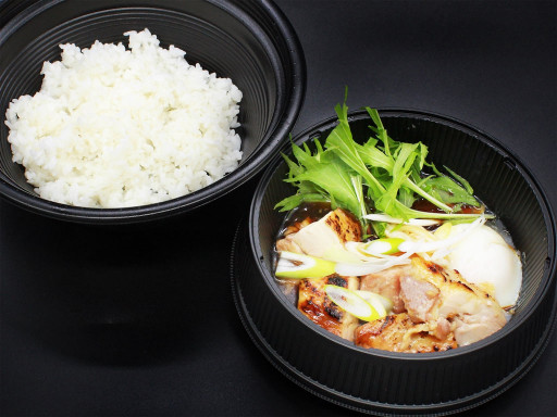 【すき焼き風】日向鶏の温玉丼