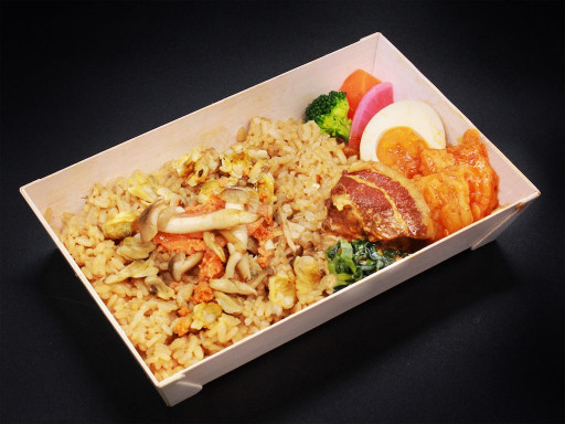 鮭と茸のあさり飯【角煮ミックス】