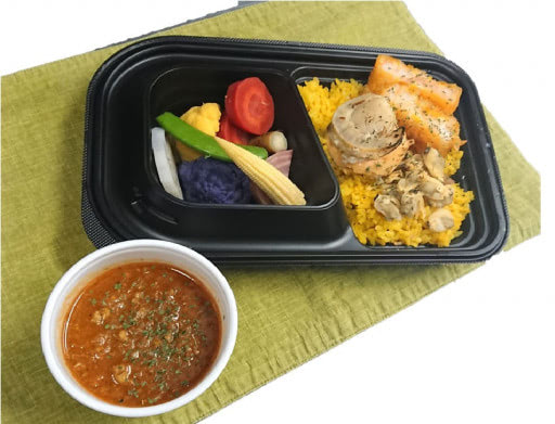 【キーマ】蒸し野菜と炙りシーフードの野菜たっぷりキーマカレー