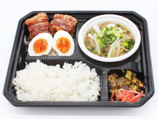 【ネギ】角煮定食